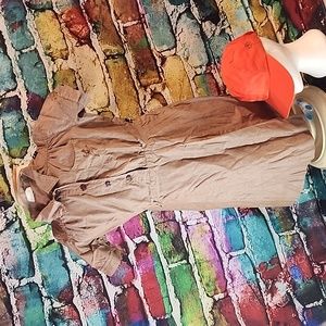 💋Vintage Girl Scouts Brownie Dress and Hat AS IS Scouting Baseball Cap